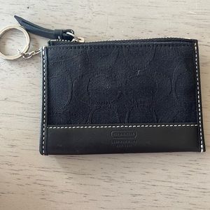 Coach keychain wallet